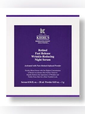 Kiehl’s Retinol Fast Release Wrinkle-Reducing Night Serum